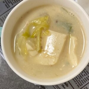 フライパンで簡単☆白湯スープ鍋